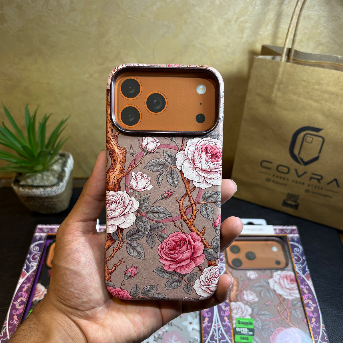 Asthetic Flowers Case