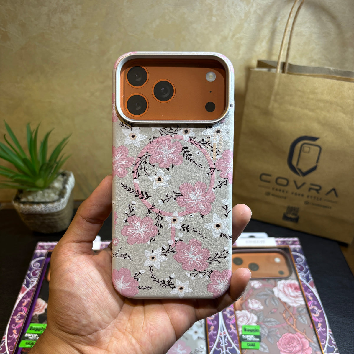 Asthetic Flowers Case