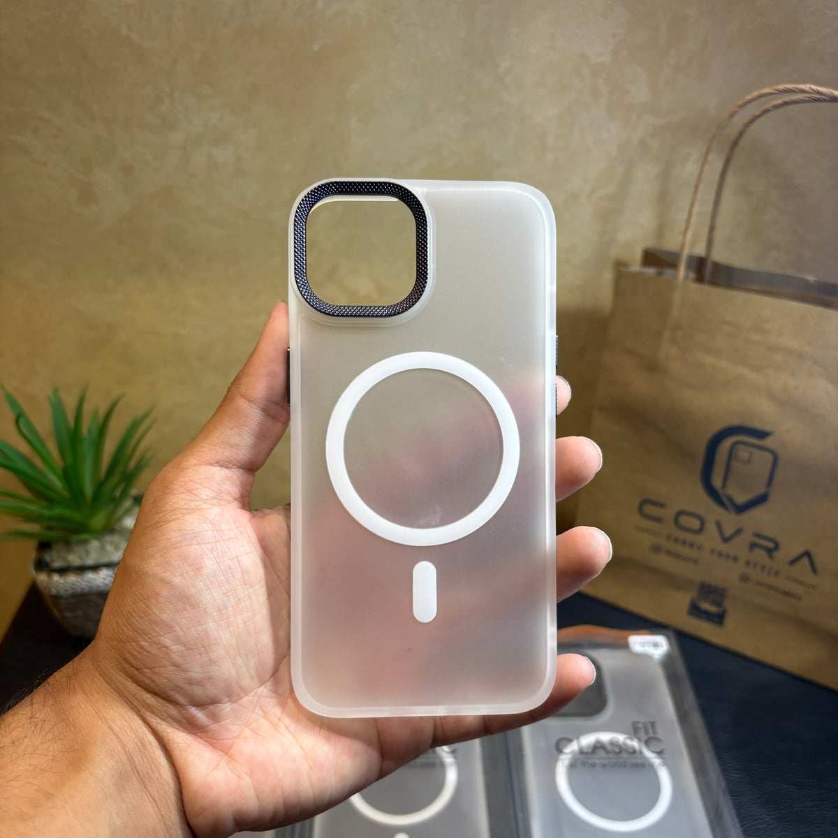 MagSafe Metal Camera Case
