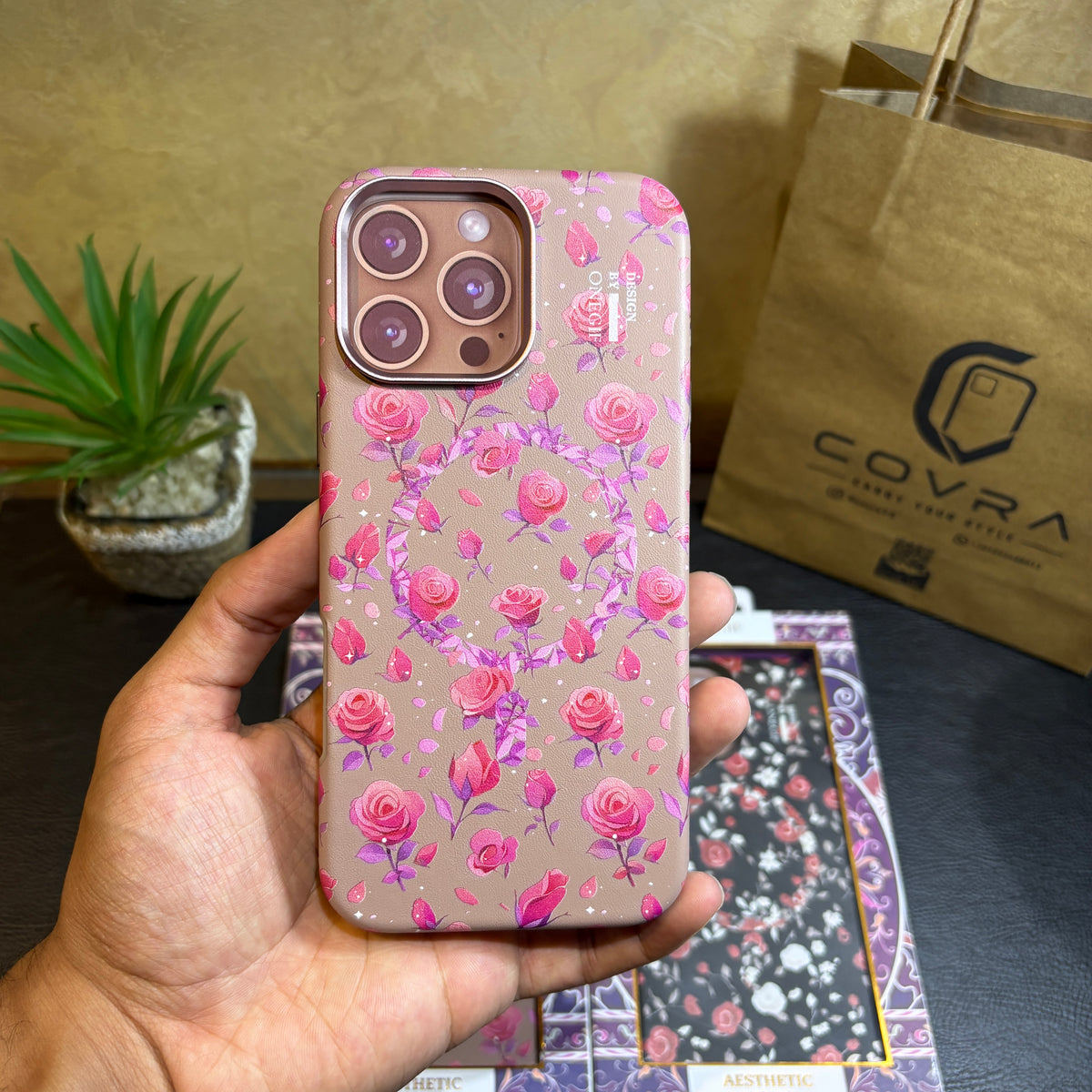 Asthetic Flowers Case