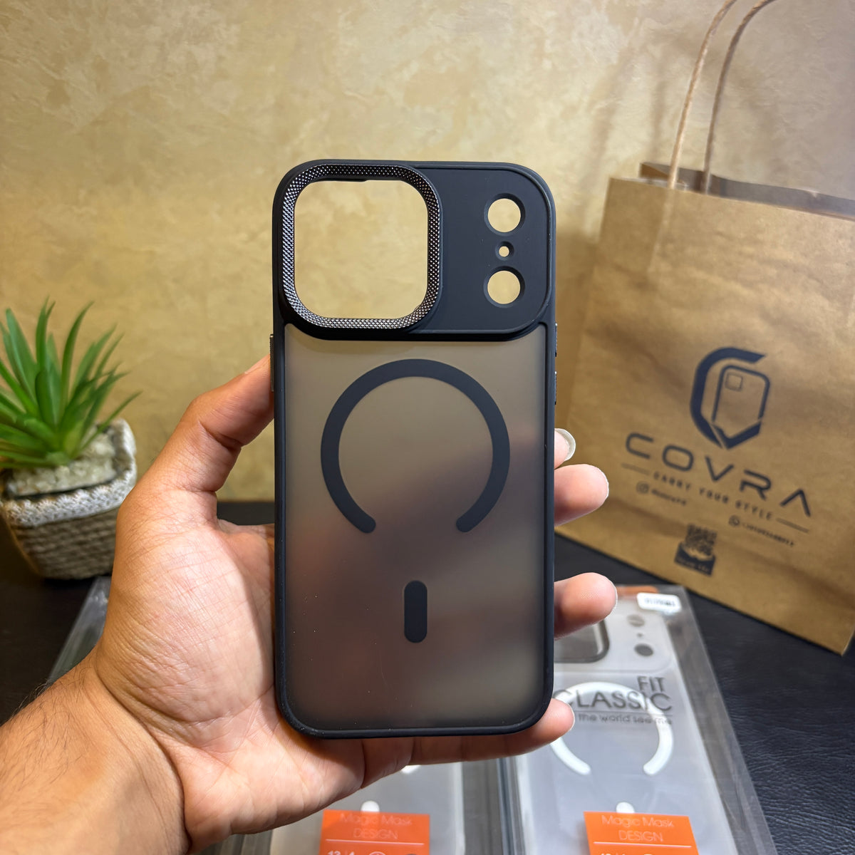 MagSafe Metal Camera Case